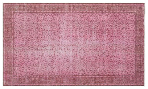 Vintage Teppich rosa