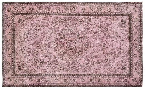 Vintage Teppich rosa pink