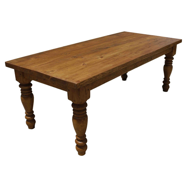 4 Post 8 Leg Dining Room Table