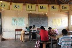 Project Have Hope adult literacy program in the Acholi Quarter, Kampala, Uganda