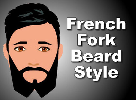 french fork beard style
