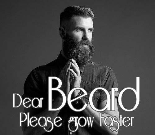 How to Grow a beard Faster
