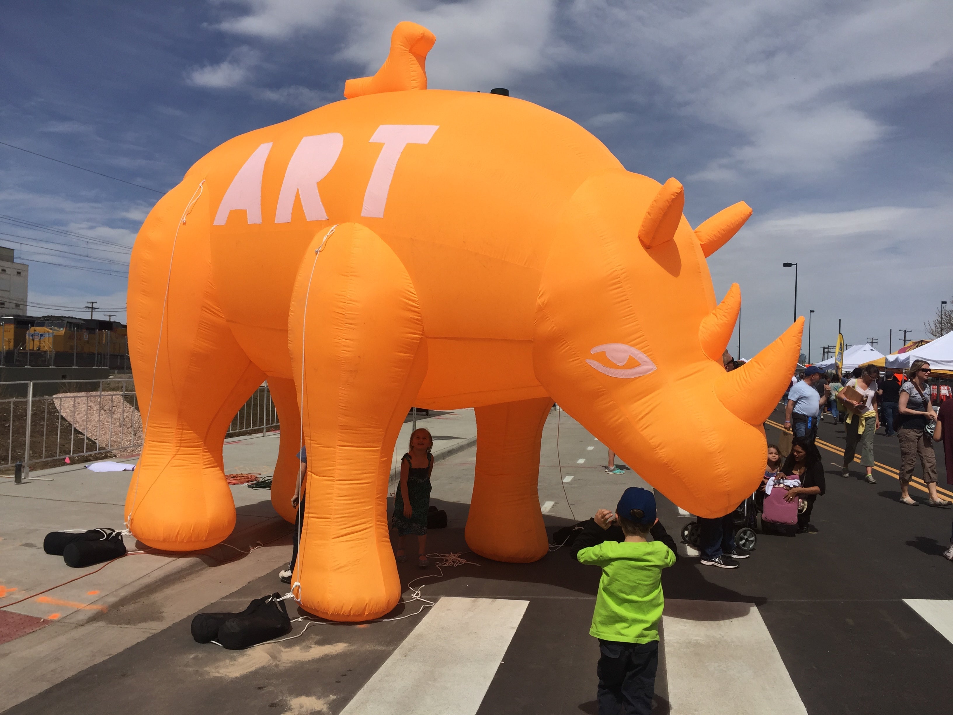 Orange Rhino Kids Art | Denver Spring Flea