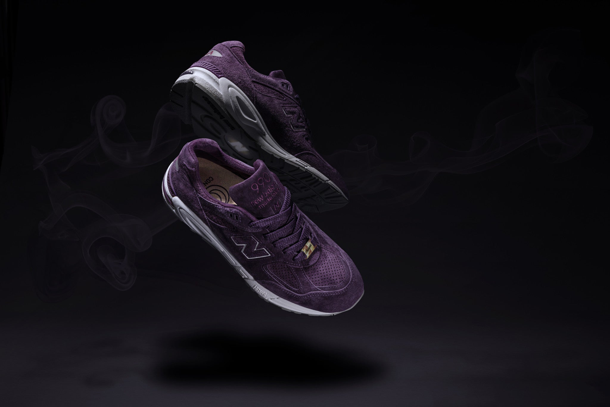 purple new balance 990