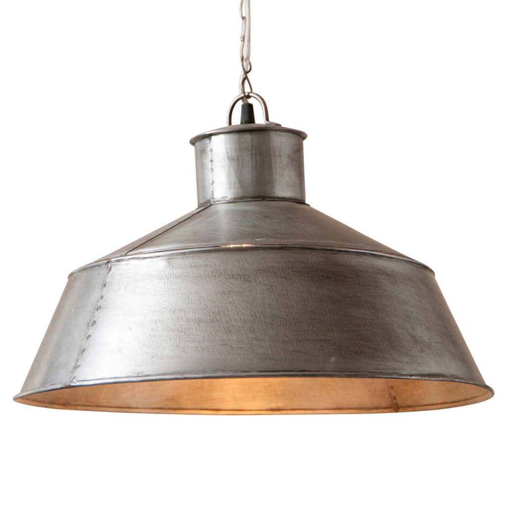 tin pendant lights