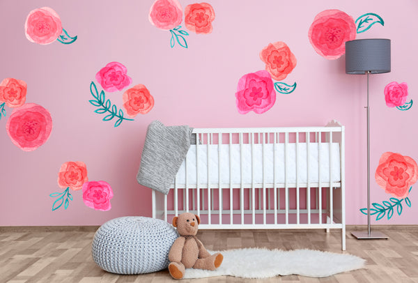 floral wall stickers