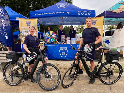 VPD Police OHM E-Bikes