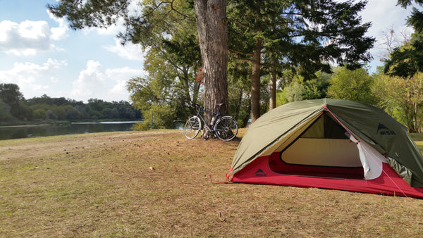 Camping by the Loire