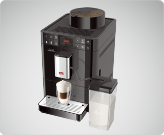 thiết kế máy pha cà phê Melitta Caffeo Passione OT