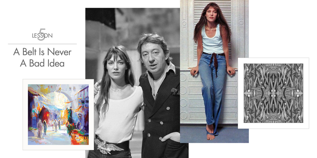 Jane Birkin - A Belt Is Never A Bad Idea