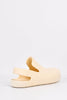 Nude Rubber Sling Back Cloggs
