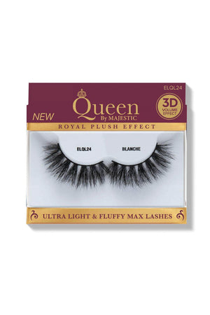 Queen Lash 20mm Blanche