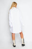 Plus+ White Oversize Shirt Dress