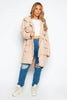 Blush Oversize Longline Parka