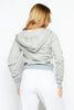 Light Grey Zip Up Hoodie