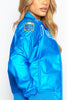 Kappa Eroi Coach Italia Blue Golf Leather Look Jacket