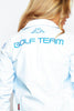 Kappa Eroi Coach Italia White Golf Leather Look Jacket