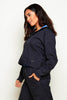 Nike Black Shell Zip Up Track Jacket