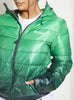 Regatta Green Hooded Puffer Jacket