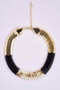 Black & Gold Chain Choker