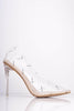 Perspex 'Paris' Pointed Stiletto Heels