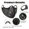 Grey Reusable Respirator Face Mask