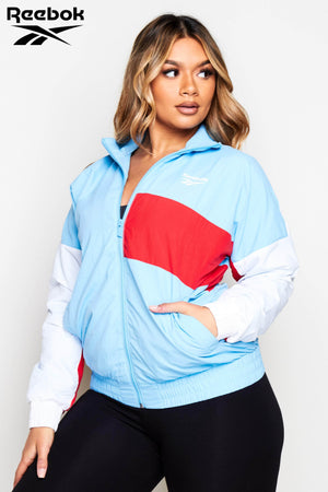 Reebok Light Blue Vector Track Jacket