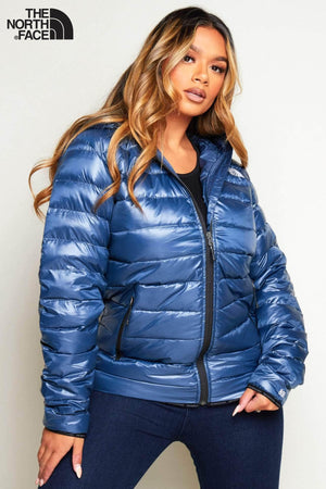 The North Face Unisex Metallic Blue Responsible Down Jacket