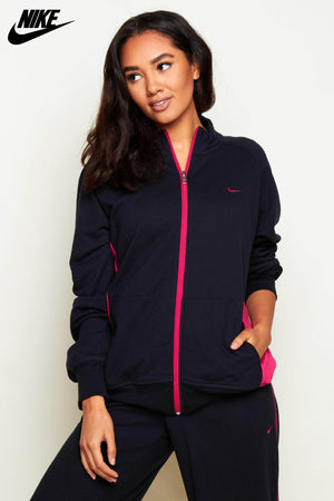 Nike Navy Athletic Zip Up Sports Jacket