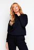 Black Chunky Rib Roll Neck Jumper & Joggers Co-ord