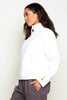 Nike White Fleece Pull Over Jumper