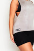 Reebok Combat Grey Spray Dye Tank Top