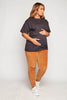 Maternity Camel Cord Over Bump Trousers