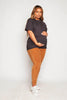 Maternity Camel Cord Over Bump Trousers