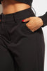 Black Wide Leg Trousers with Pockets