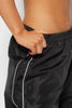 Plus+ Black Side Panel Shell Joggers