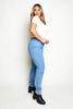 Tall Light Blue High Waist Distressed Skinny Jeans