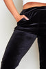 Black Velvet Skinny Joggers