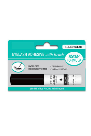 Eyelash Adhesive With Brush Clear