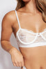 White Delicate Lace Underwired Bra & Knicker Set