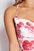 Rose Printed Cami Crop Top