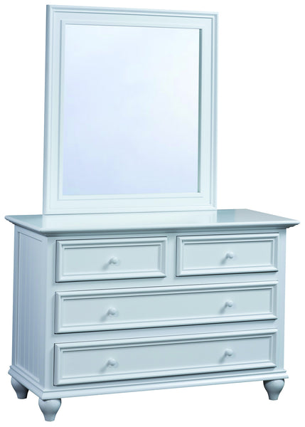 Single Dresser With Mirror Beaded Collection Am250 0001 Am250