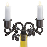 Rustic Vine Double Taper Holder Candelabra