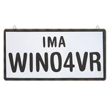 IMA WINO4VR Metal Sign