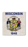 Wisconsin Stone Magnet