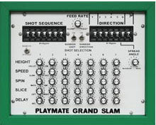 Close up of the GrandSlam's control box.