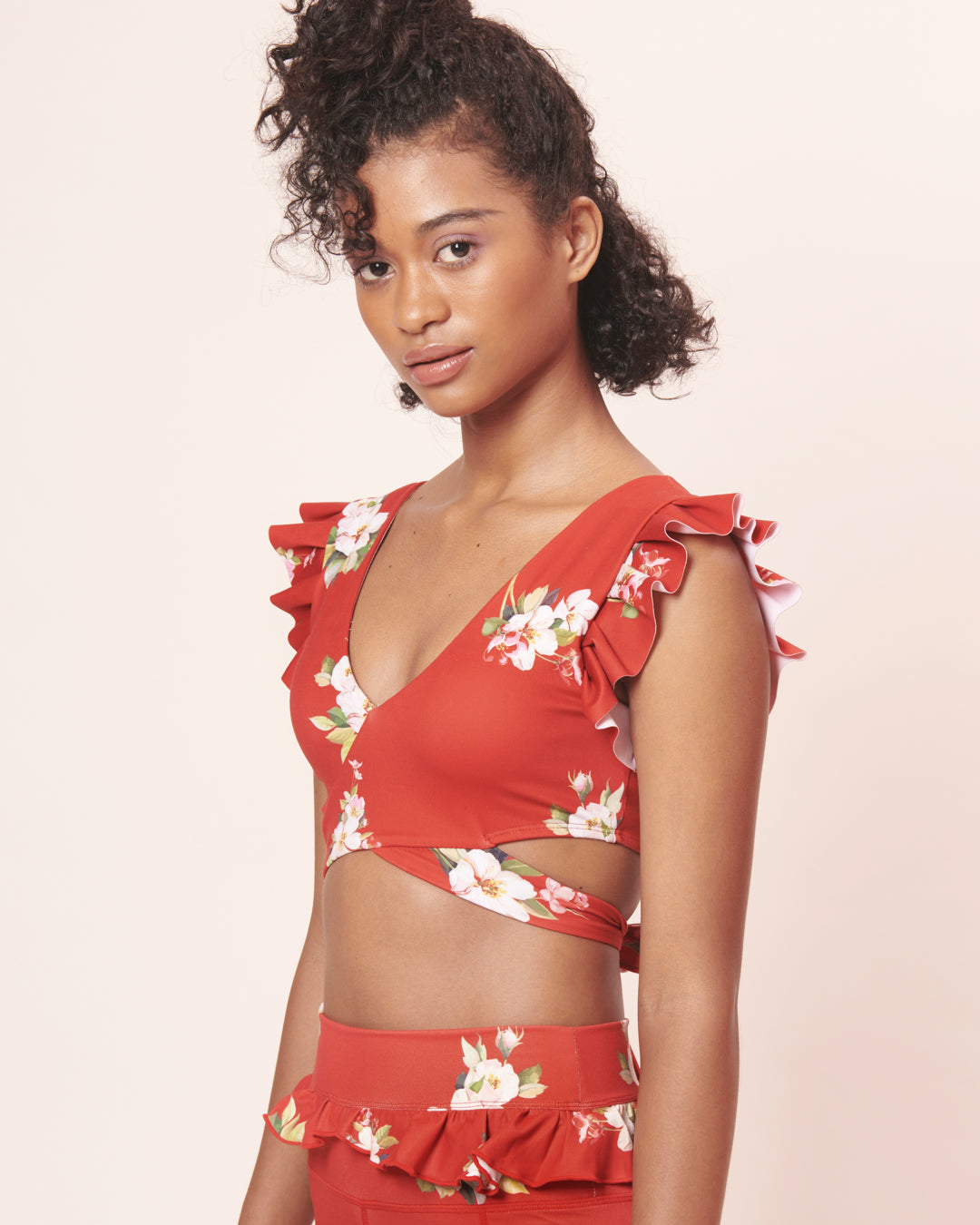 Set Bold Ruby Autumn: Bra & Legging