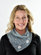 COTTON CABLE COWL NECKWARMER