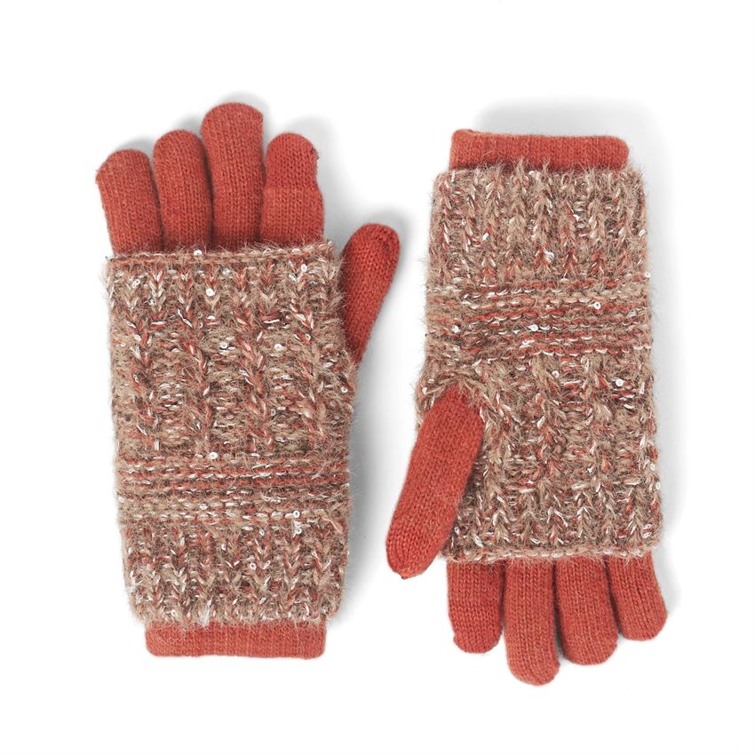 YARN CONVERTIBLE GLOVES