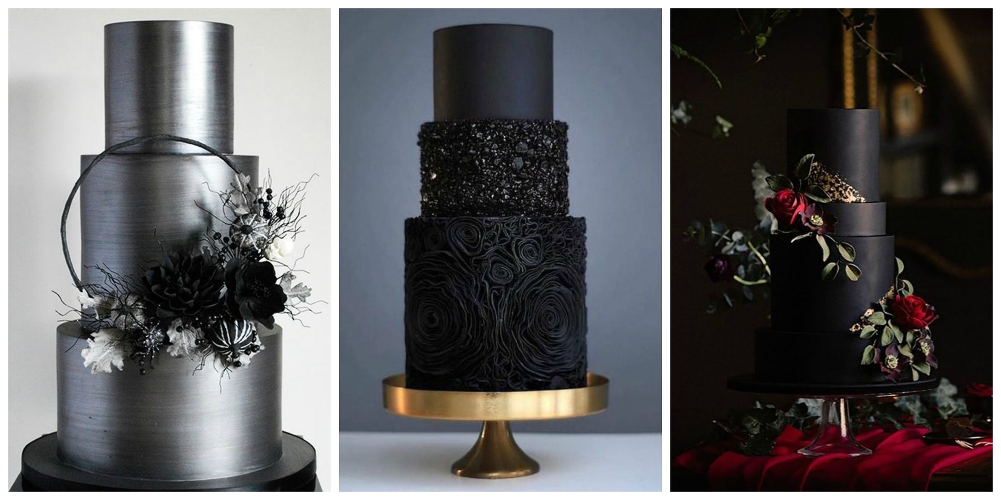 Black Wedding Cakes